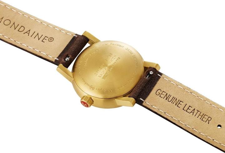 Produktbild Mondaine Evo2 - Ip Gold (Analoguhr, 30 mm)