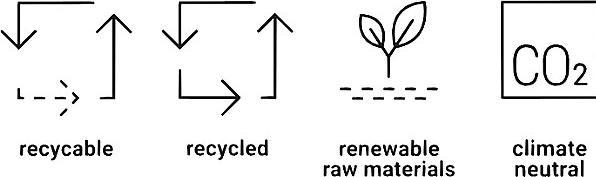 Actual product image kaiserkraft Paper padded bags terra Premium (100 x)