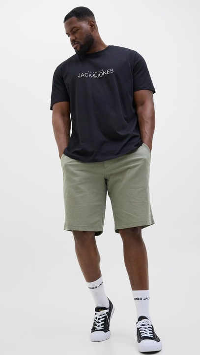 Actual product image Jack & Jones Plus Size Regular Fit Chino Shorts Chino Shorts (46)