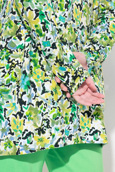 Produktbild Miamoda Langarmshirt, Blumenmuster (46)