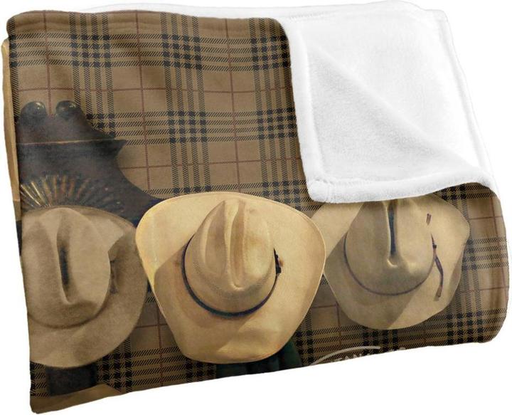 Image du produit Yellowstone - Couverture HATS OFF (152 x 127 cm)