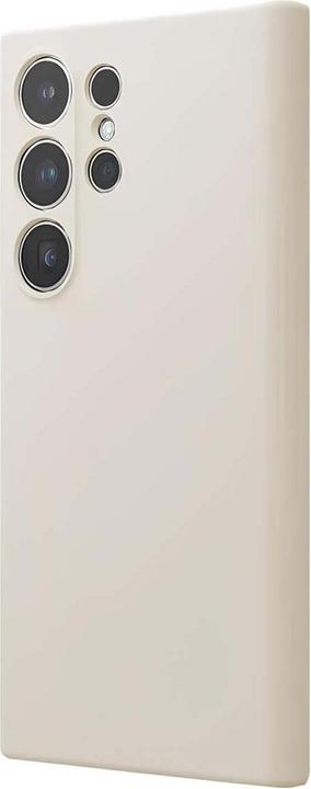 Actual product image Crong Colour Cover - Cover for Samsung Galaxy S24 Ultra (beige) (Samsung Galaxy S24 Ultra)