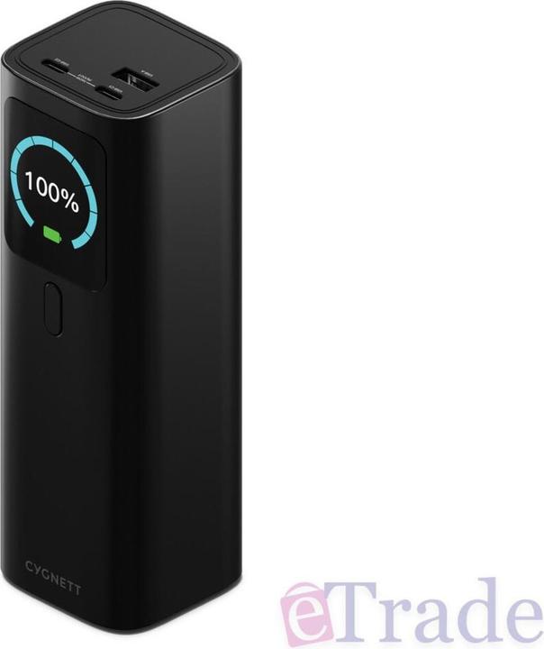 Cygnett HighPWR 27K Laptop Powerbank Black (with Case) (148 W, 74 Wh)
