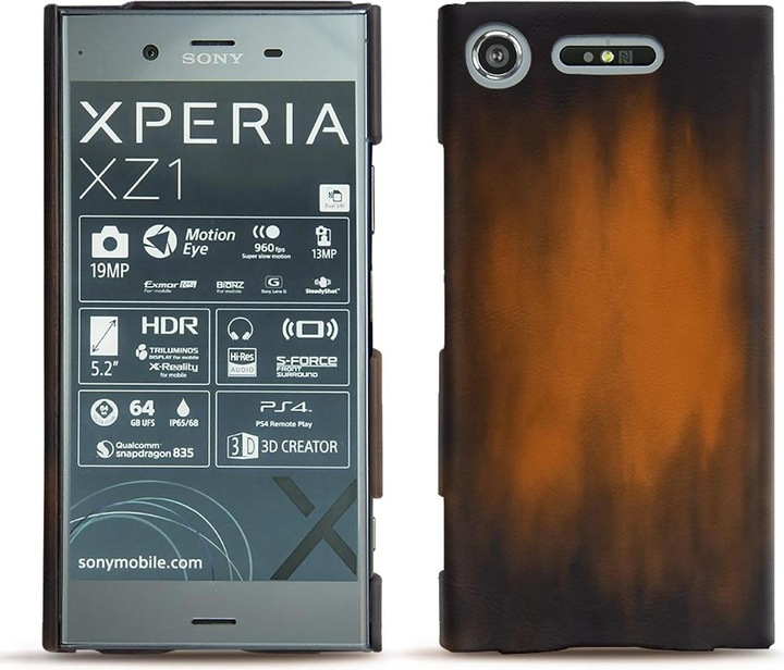 Actual product image Noreve Leather cover (Sony Xperia XZ1)