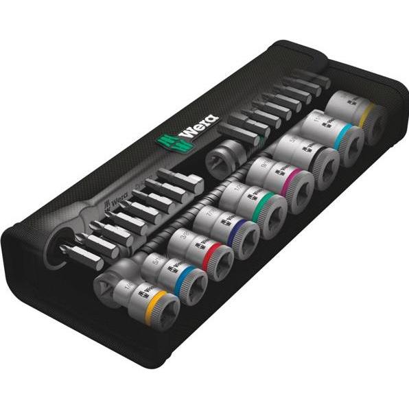 Thumbnail - Wera, Ratsche, 8100 SB 11 Zyklop Metal-Knarrensatz (3/8")