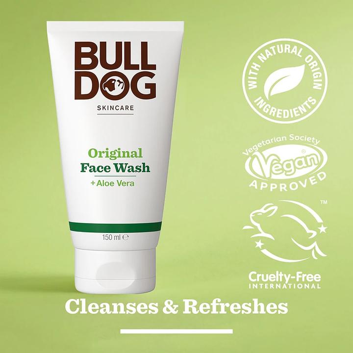 Produktbild Bulldog Cleansing gel for men for normal skin Original Face Wash 150 ml (Reinigungsgel, 150 ml)