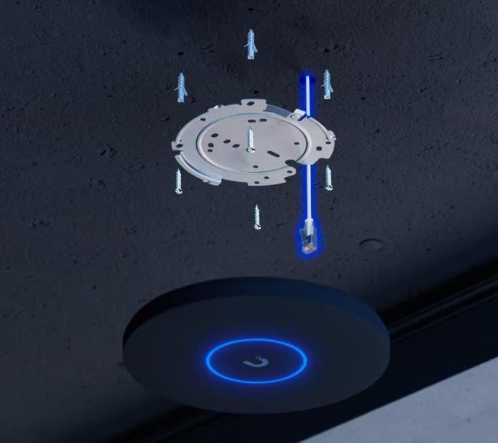 Produktbild Ubiquiti Ceiling-mounted 6-stream WiFi (4300 Mbit/s)