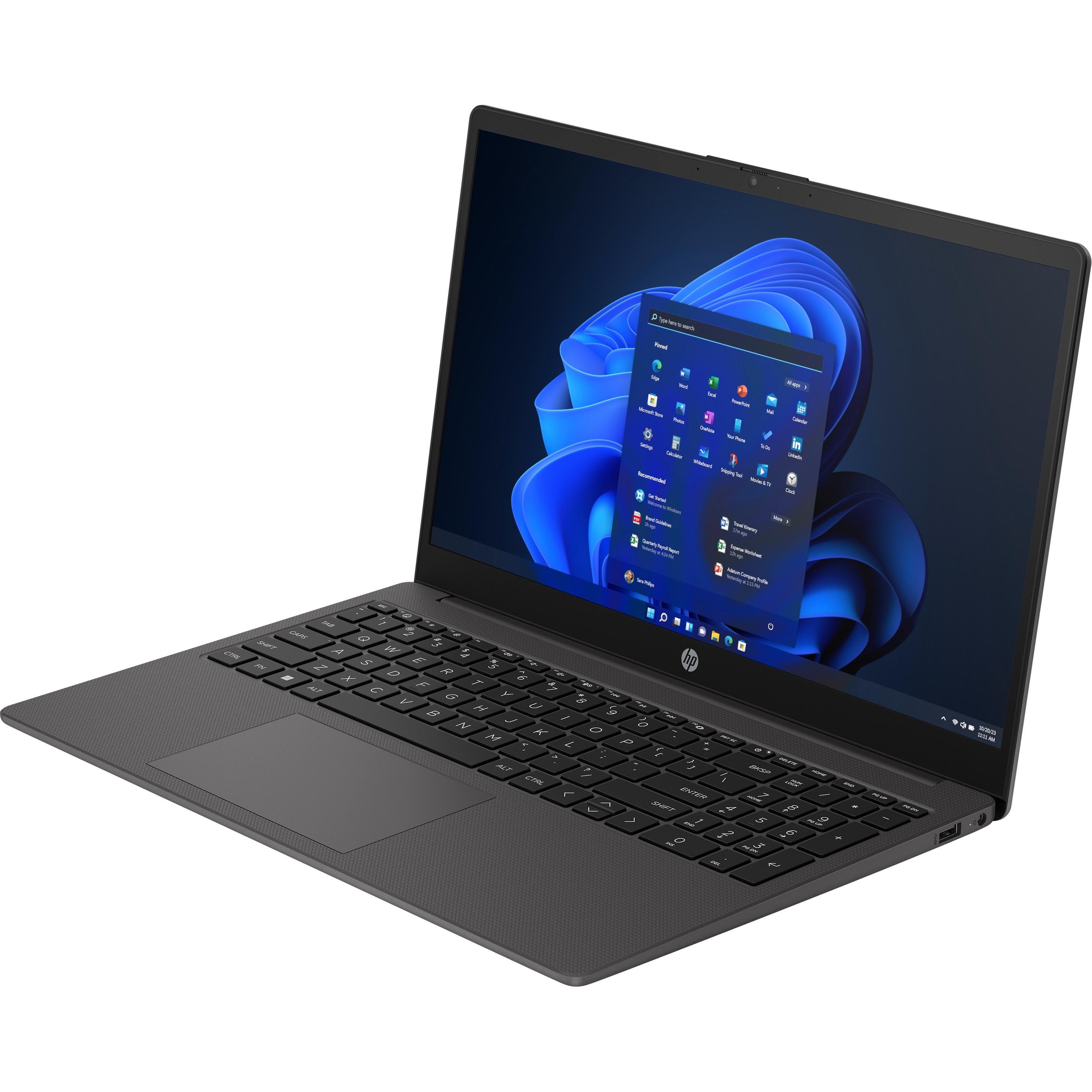 Thumbnail - HP 255 G10 (15.60", AMD Ryzen 5 7520U, 8 GB, 512 GB, DE), Notebook, Schwarz