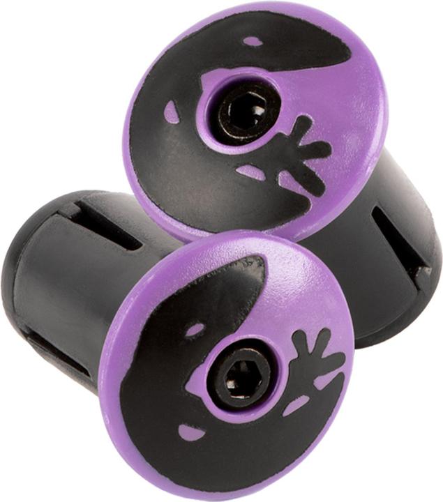Lizard Skins Unisex-Adult DSP Plugs Purple-New22 Bar Tape, Violet Purple, TU