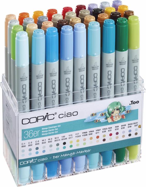 Produktbild Copic Grafikmarker Manga (36x)