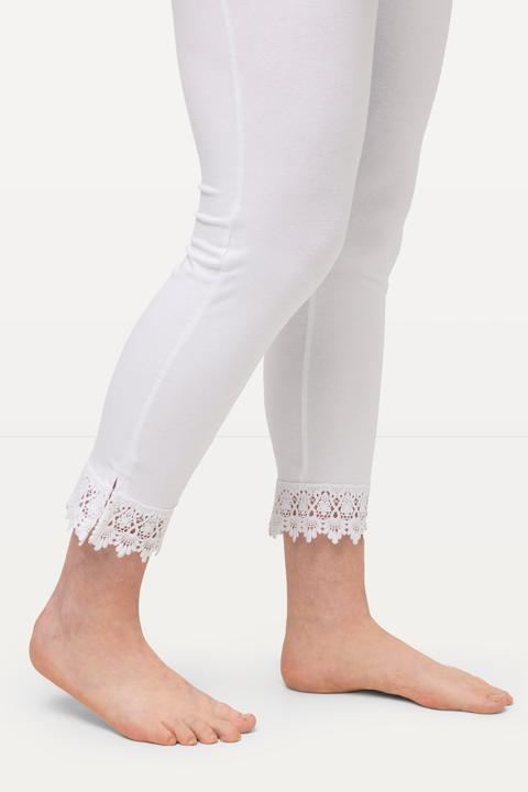 Produktbild Ulla Popken 7/8-Leggings, Saumspitze (46, 48)