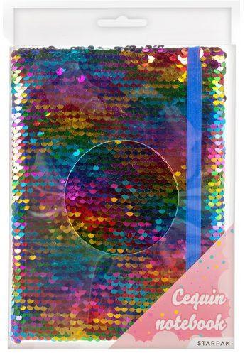 Starpak A5-Notizbuch mit Pailletten (A5)