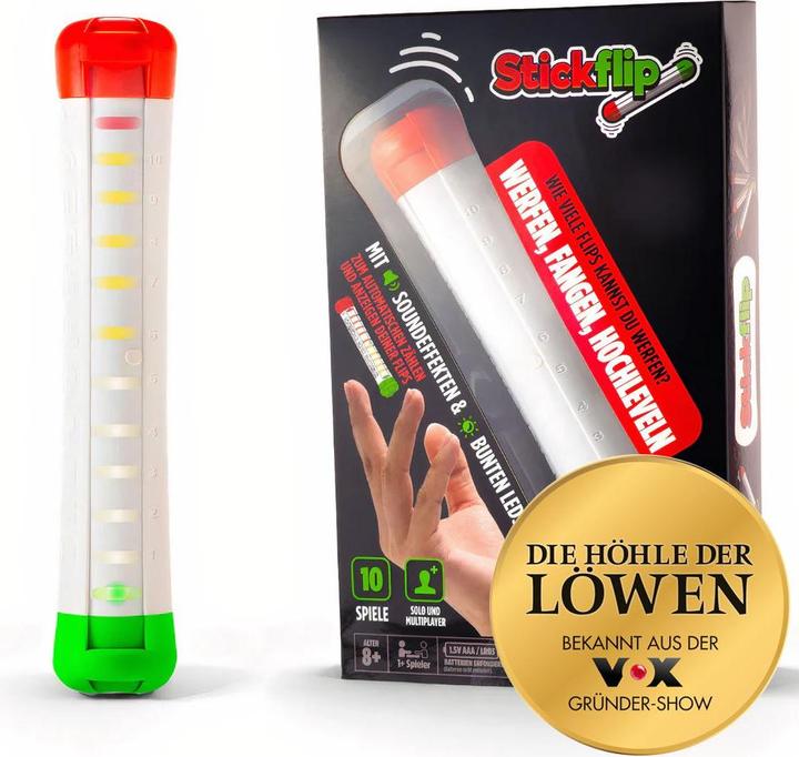 Actual product image Stickflip - ChuckaRubba Flip, Catch, Levelup - Wurfspielzeug