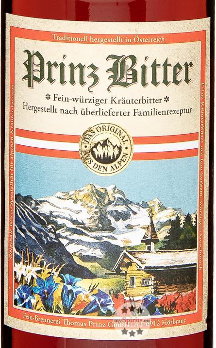 Produktbild Prinz Bitter Kräuterlikör