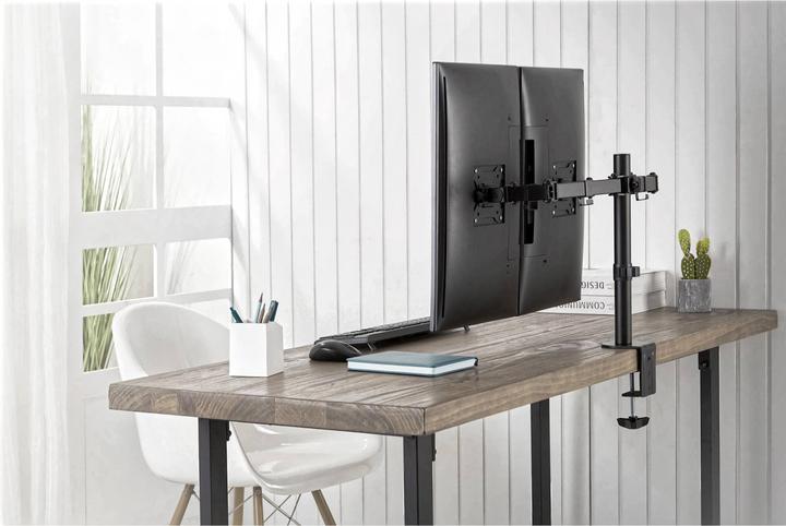 Actual product image Digitus Universal Dual Monitor Clamp Mount (Table, 32")