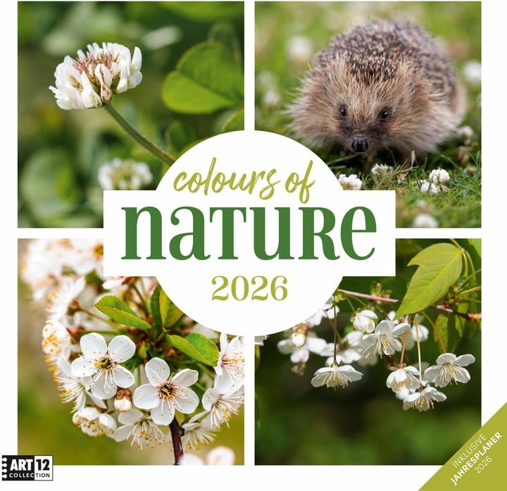 Image du produit Colours of Nature Kalender 2026 - 30x30 (30 x 30 cm, Couverture rigide, Français, Anglais, Italien)