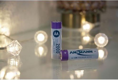 Image du produit Ansmann Batterie NiMH rechargeable Mignon AA type 2900 (min. 2650 mAh) (2 pcs, AA, 2900 mAh)