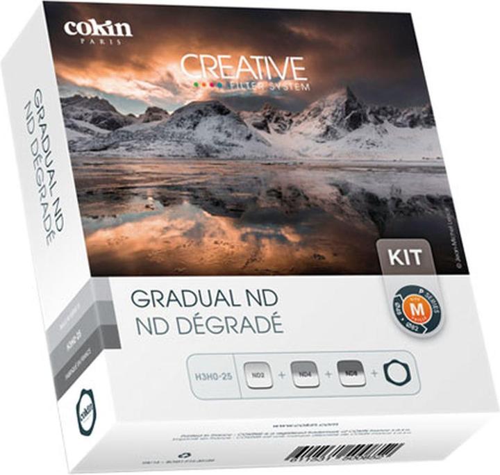 Produktbild Cokin H3H0-25 Gradual ND Filter Kit + Filterhalter (82 mm, ND- / Graufilter, 82 mm)