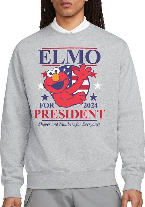 Produktbild Sesame Street Elmo For President 2024 Sweatshirt (M)