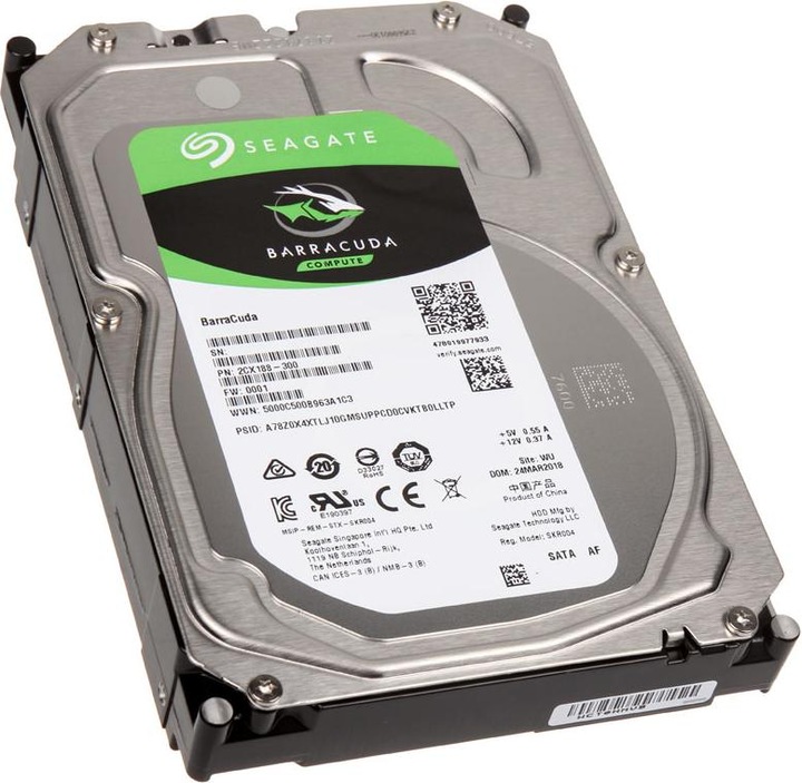 Produktbild Seagate BarraCuda (6 TB, 3.5", SMR)