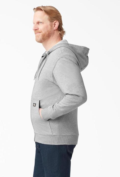 Immagine prodotto Dickies Felpa Con Cappuccio In Pile A Zip Intera Di Peso Medio Regular Heather (L)