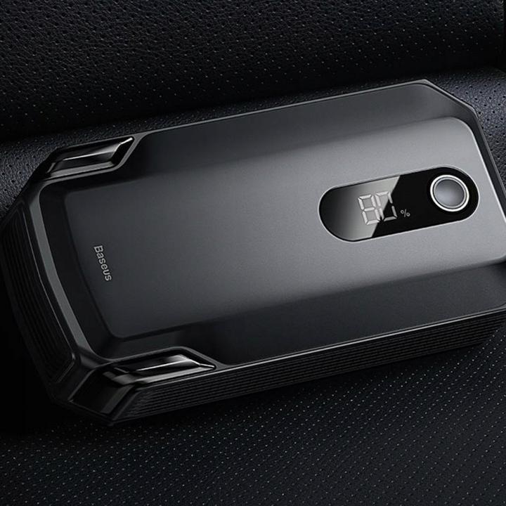 Immagine prodotto Baseus - Car Jump Starter Super Energy Max (C0120500) - 20000mAh, 12V - Cosmic Black (8000 A, 20000 mAh)