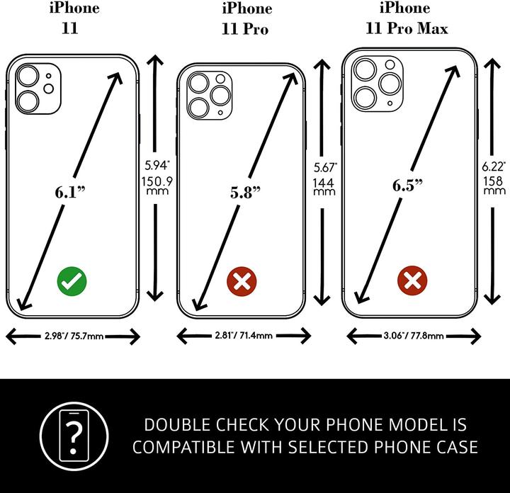 Produktbild Porter Riley Lederhülle für iPhone 11