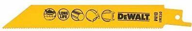 Actual product image DeWalt Sabre saw blade
