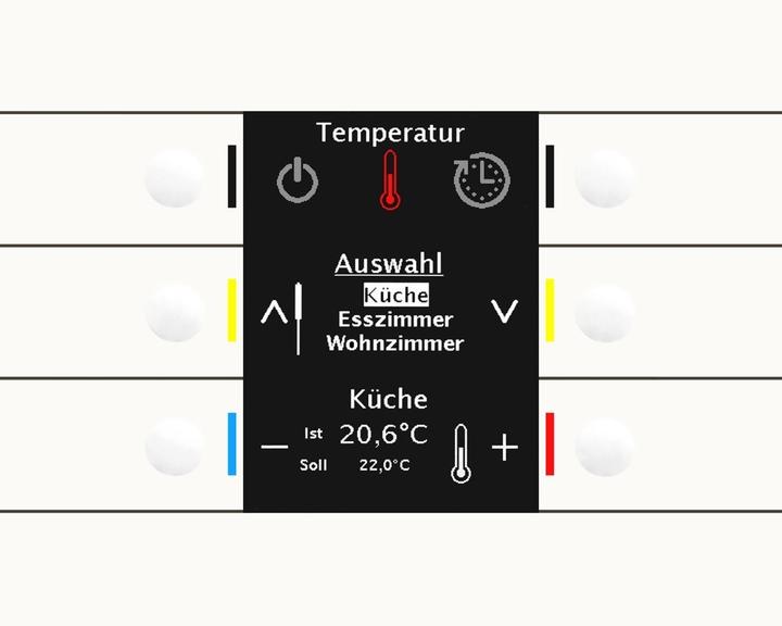 MDT BE-BZS86.01 Bedienzentrale Smart