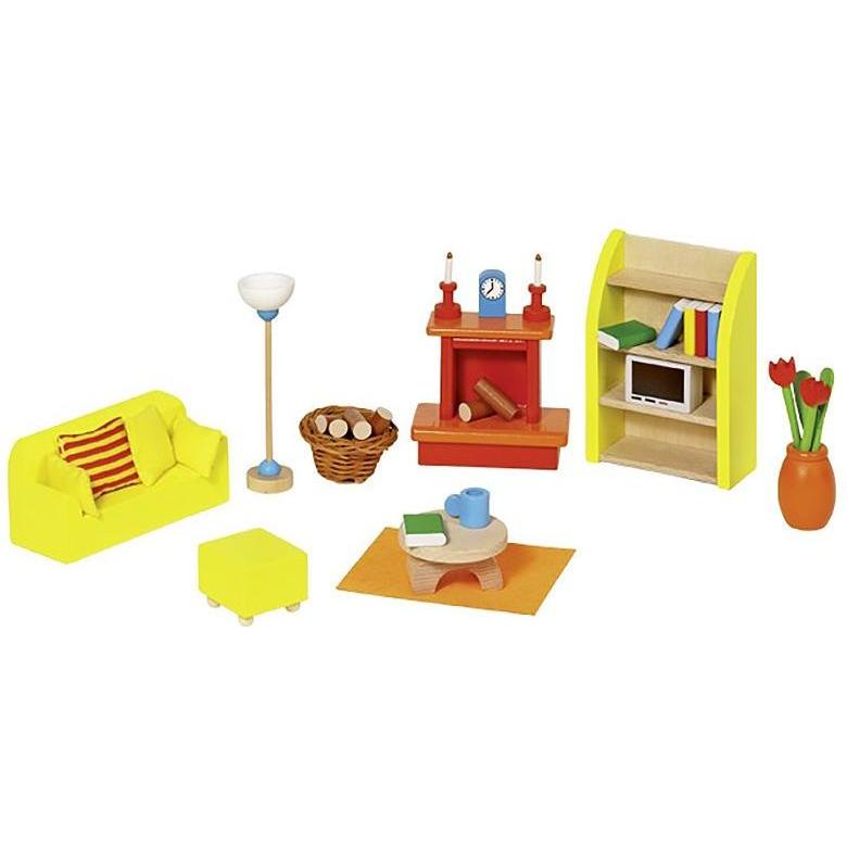 Goki Puppe Haus Möbel Wohnzimmer (51904)