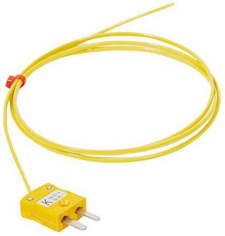 Image du produit RND Thermocouple avec mini-connecteur, scellé hermétiquement, 1 m, IP67 260°C Type K (1 m)