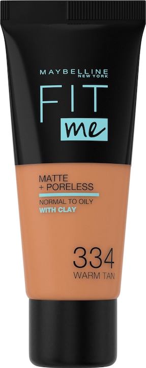 Maybelline New York Fit me! Matte&Poreless (334 Warm Tan)