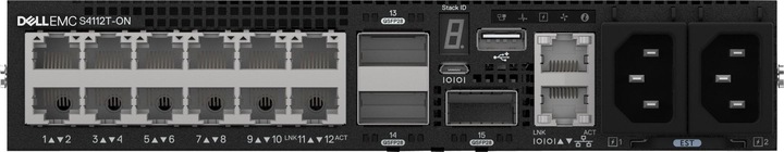 Actual product image Dell EMC Switch S4112T (12 Ports)