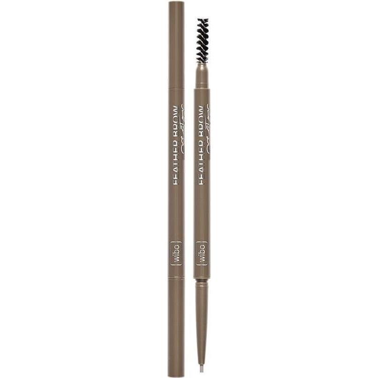 Wibo Marrone Matita Per Sopracciglia, Feather Brow Creator Kredka Do Brwi Ze Szczoteczką Blonde (Blonde)