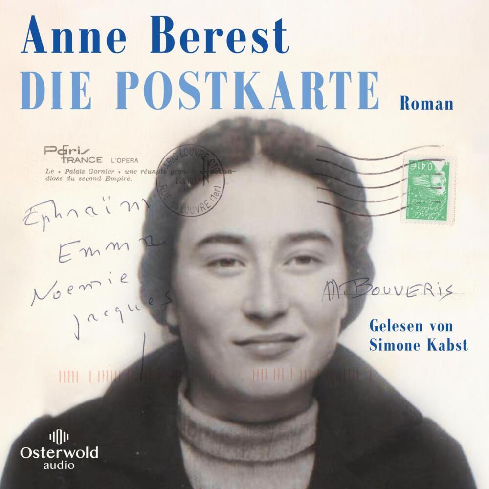 Die Postkarte, Hörbücher von Anne Berest, Michaela Messner, Amelie Thoma, Simone Kabst