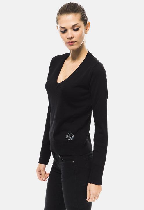 Produktbild Montana Frauen Leder Pullover - Valora Lux Modell - Made In Italy (42)