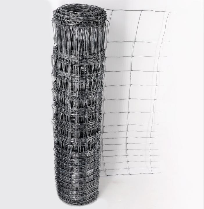 Actual product image Aquagart 250m Wildzaun Forstzaun Knotengeflecht 160/15/15+ Pfosten + Spanndraht