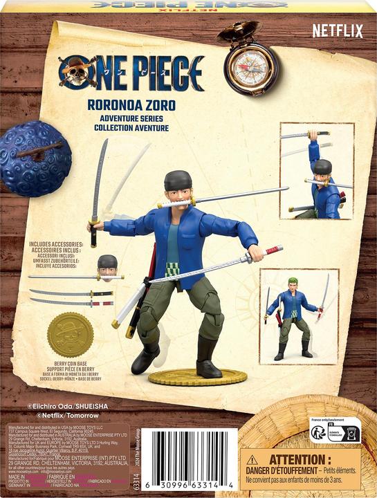 Image du produit Moose Fig Articulee Zoro Opiece