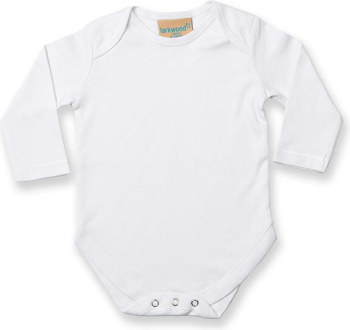 Actual product image Larkwood Baby long sleeve bodysuit (74)