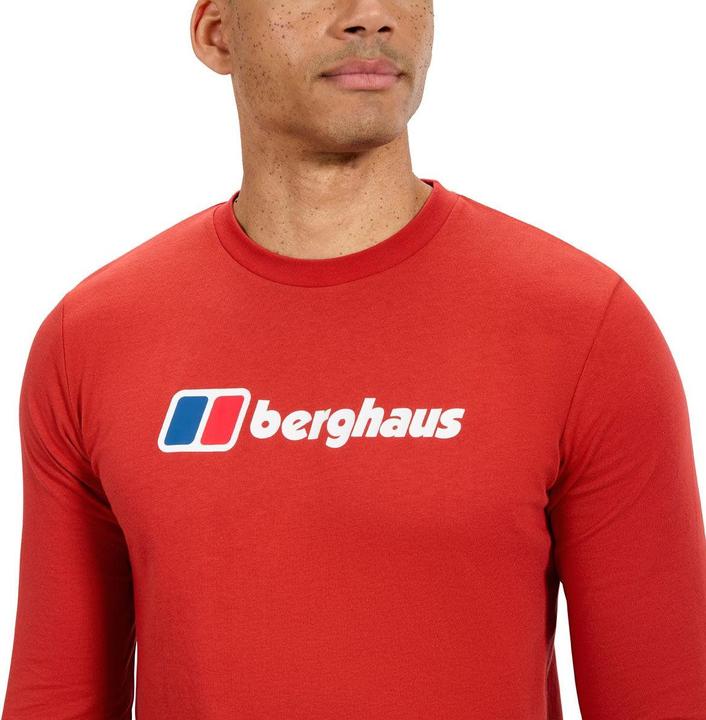 Actual product image Berghaus M Big Logo LS Tee (T-Shirt) (48)