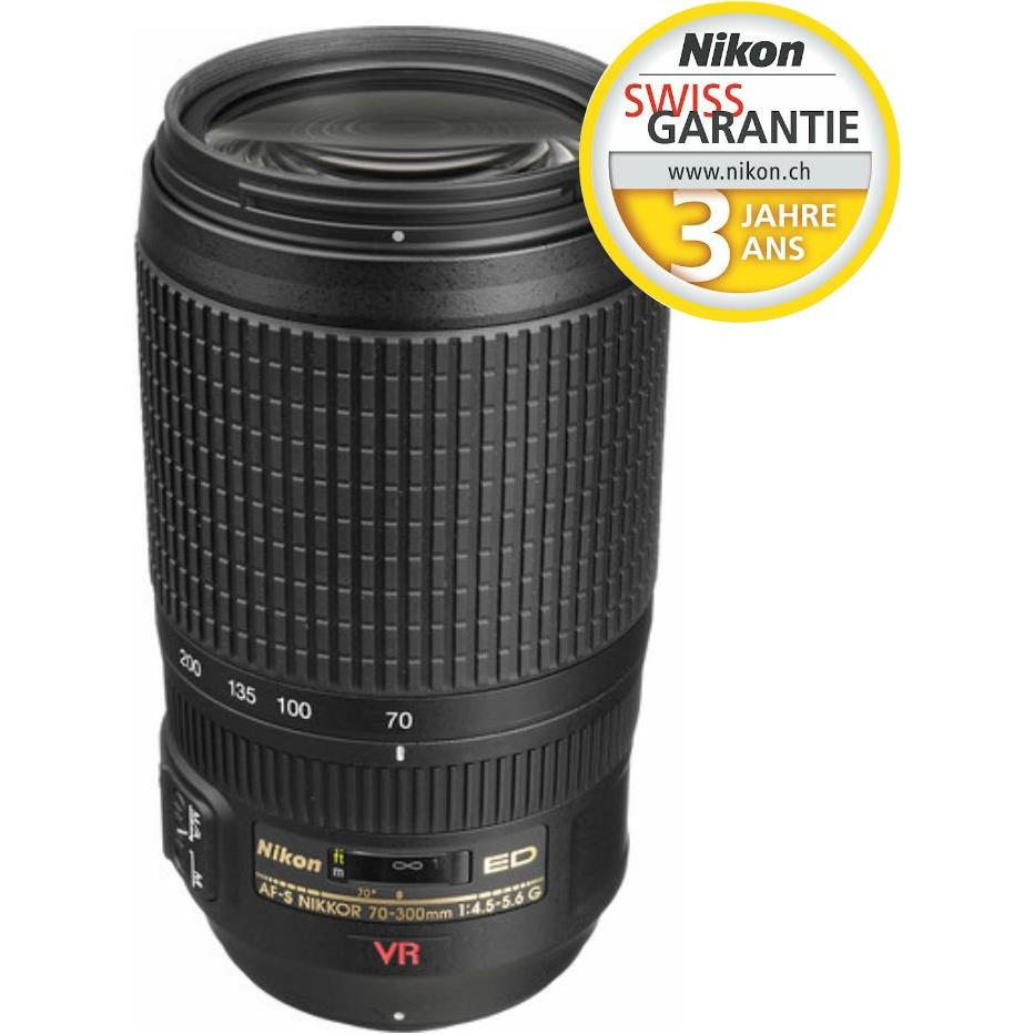 Nikon AF-S 70-300mm, f/4.5-5.6G VR - kaufen bei Digitec