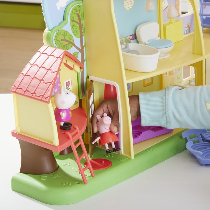 Actual product image Hasbro Peppa's Playtime to Bedtime House