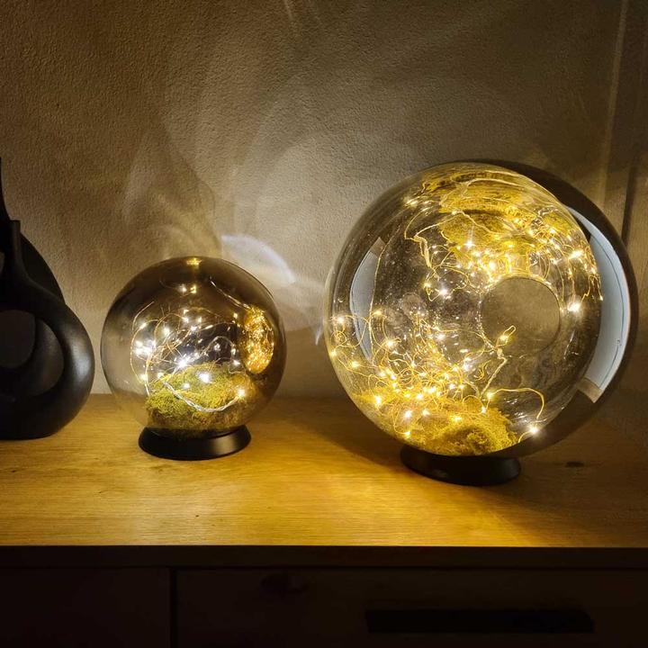 Produktbild s.luce Orb LED-Dekolampe Glaskugel Ornament (2 lm, E27)