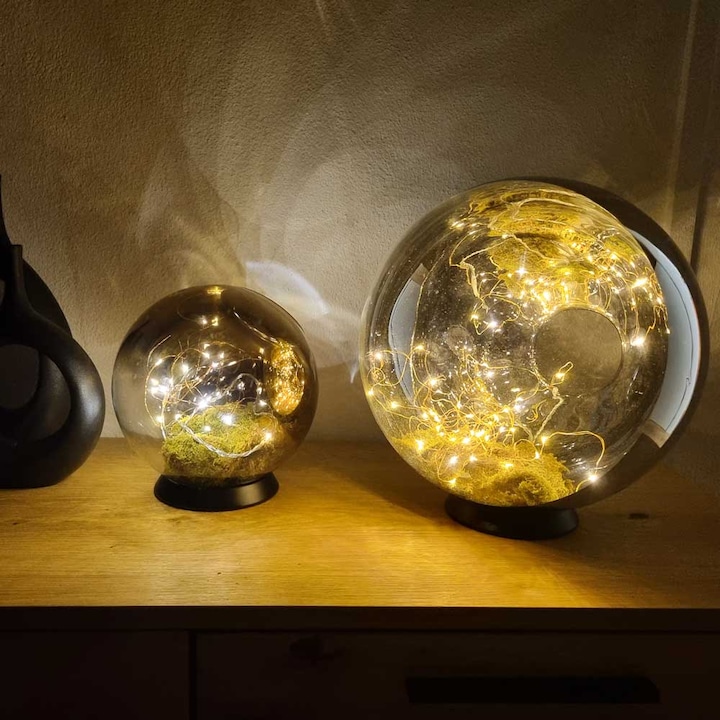 Produktbild s.luce Orb LED-Dekolampe Glaskugel Ornament (2 lm, E27)