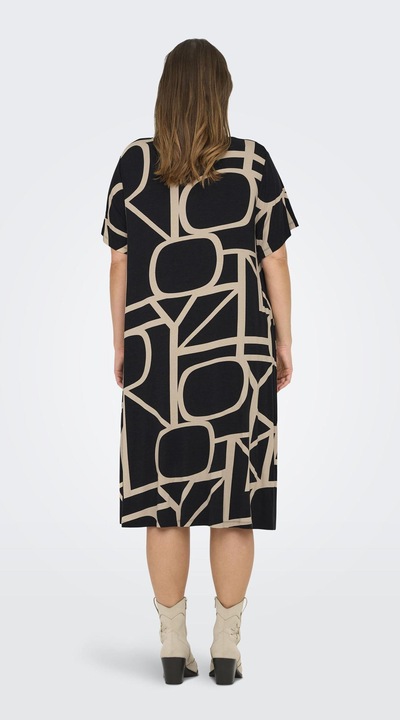 Produktbild Only Normal geschnitten V-Ausschnitt Midikleid Kleid (54)