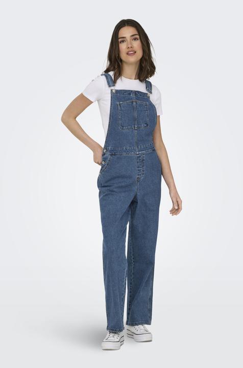 Actual product image Only ONLMASCHA Weiter Beinschnitt Jeans Overall Jeans mit weitem Bein