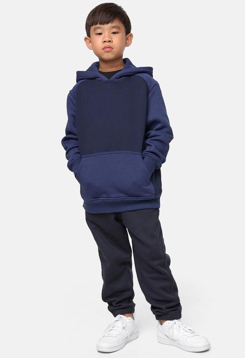 Produktbild Urban Classics Boys 2-Tone Fake Raglan Hoody (134, 140)