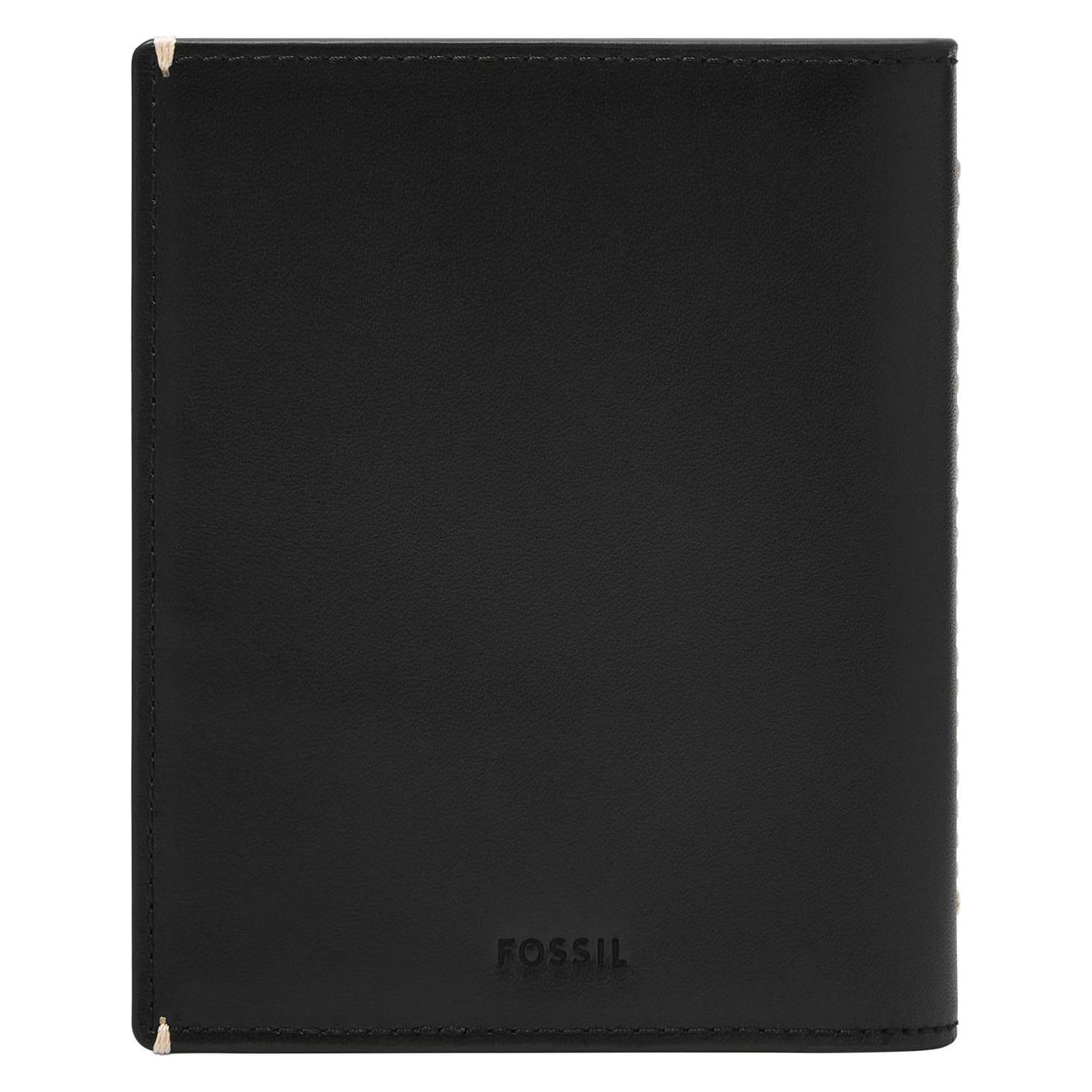 Fossil, Damen, Portemonnaie, Gift Passport Case, Schwarz