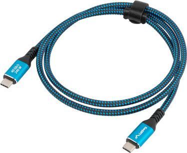 Actual product image Lanberg CA-CMCM-45CU-0020-BK (2 m, USB 2.0, 240 W)