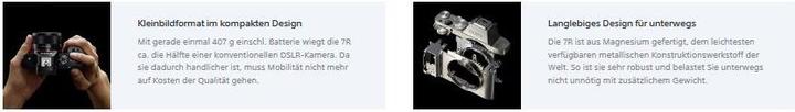 Actual product image Sony Alpha a7R Body (36.40 Mpx, Full frame)